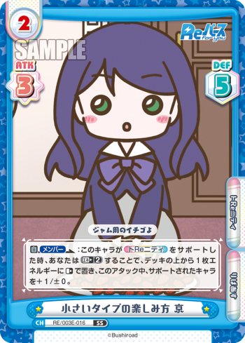 小さいタイプの楽しみ方 京
